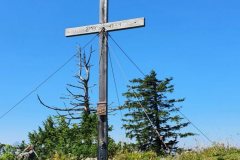 Das Gipfelkreuz der Bodenwies