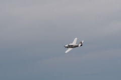 Flugzeug auf Augenhöhe